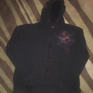 Harley Davidson Zip Up Hoodie